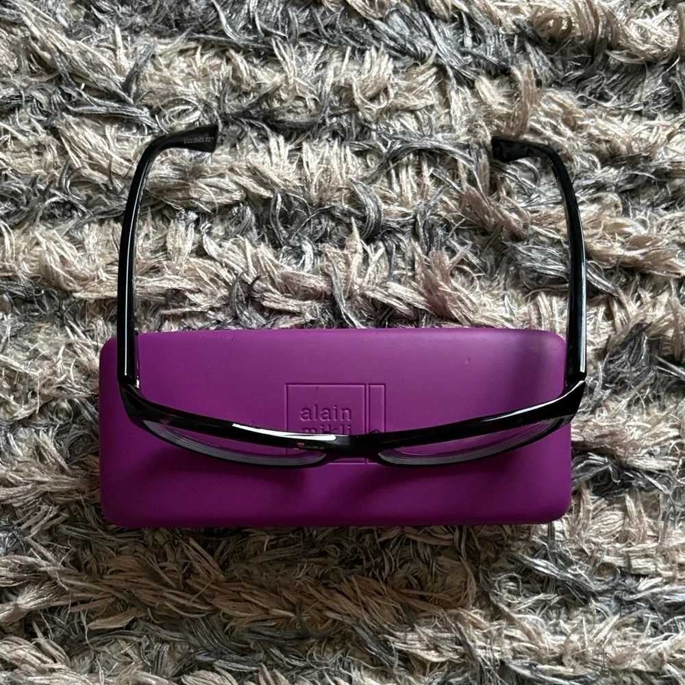 Stylish Black and Brown Glasses Frame by Alain Mikli, Limited Edition